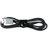 Sync & charging cable, USB to Micro USB male, grey