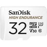 HIGH ENDURANCE(recorders and monitoring) microSDHC 32GB V30 with adapter