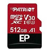 EP Series 512GB MICRO SDXC V30, up to 100MB/s