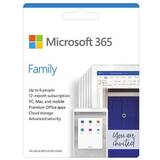 365 Family, Subscriptie 1 an, 6 Utilizatori, Engleza, Medialess Retail
