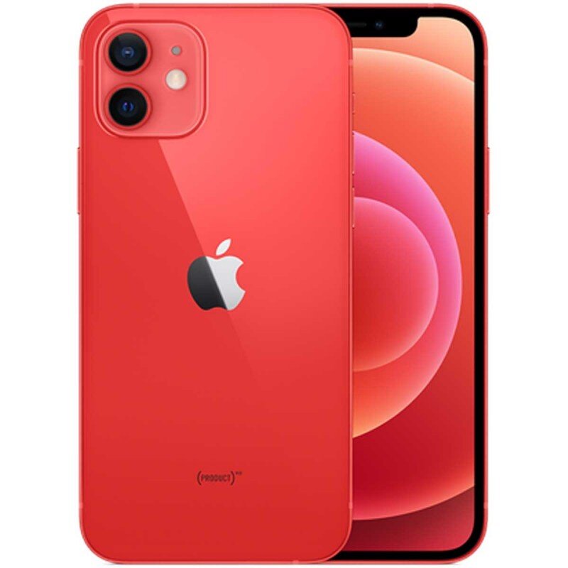 Smartphone Apple iPhone 12, 64GB, 5G, Red, nanoSIM si eSIM