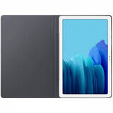 Husa de protectie tip stand Book Cover Gray pentru Galaxy Tab A7 10.4 inch