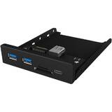 IB-HUB1417-i3 3x Port USB 3.0 Hub (2x USB 3.0, 1x USB Type-C), miniSD/SD card reader