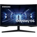 Gaming Odyssey G5 LC27G55TQWRXEN Curbat 27 inch 1 ms Negru HDR FreeSync Premium 144 Hz