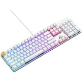 Gaming GMMK Full-Size White Ice Edition Gateron Brown Mecanica