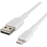 Belkin Lightning USB-A Cable Br 2M Wht