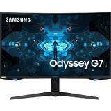 LED Gaming Odyssey G7 LC32G75TQSRXEN Curbat 31.5 inch 1 ms Negru HDR G-Sync Compatible &amp; FreeSync Premium Pro 240 Hz