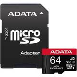 Micro SDXC High Endurance Clasa 10 UHS-I 64GB + Adaptor