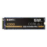 X300 Power Pro, 512GB PCI Express 3.0 x4 M.2 2280