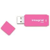 Neon 16GB USB 2.0 Pink