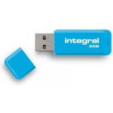 Neon 8GB USB 2.0 - Blue