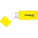 64GB NEON yellow, USB 2.0 with removable cap