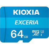Micro SDXC Exceria 64GB UHS-I U1 Clasa 10 + Adaptor SD