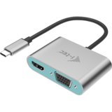 USB-C - HDMI & VGA 1x HDMI 4K/30Hz 1x VGA 1080p/60Hz