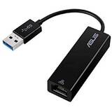 USB3.0 to RJ45 1000Mbps OH102, 19g, 170x20x14mm, 15cm cable, Black