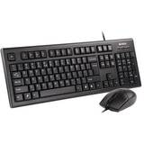 tastatura si mouse KR-85550 USB Black