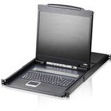 CL1316N-ATA-AG KVM 16 port LCD 19 + keyboard + touchpad PS/2 or USB 1U 19 Rack