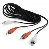 RCA stereo audio cable 1.8 m blister
