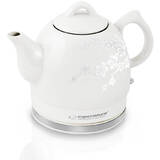 Esperanza EKK010W Ceramic electric kettle 1.2L 1350W Printed White