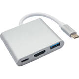 HUB USB TYPE C/USB 3.0/USB C/HDMI AK-AD-57