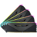 Vengeance RGB RT Gunmetal 32GB DDR4 3200MHz CL16 Quad Channel Kit