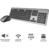 Raza Wireless Silent Tastatura + Mouse