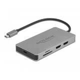 USB Type-C 4K - Dual HDMI MST / USB 3.2 / SD / LAN / PD 3.0