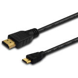 CL-09 HDMI cable 1.5 m HDMI Type A (Standard) HDMI Type C (Mini) Black