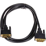 AK-AV-06 DVI cable 1.8 m DVI-D Black