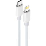 Cablu MXUC-05 cable USB-C - Lightning 2m Alb 20W