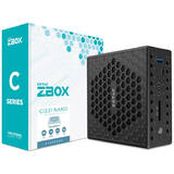 ZBOX CI331 nano, Procesor Intel Celeron N5100 1.1GHz Jasper Lake, no RAM, no SSD, UHD Graphics, no OS