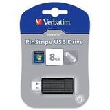 Verbatim PinStripe 8GB negru