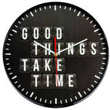 Ceas de perete WT775485 Good Things Take Time 35 cm