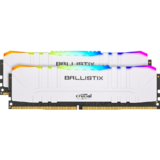 Ballistix RGB 16GB Kit (2 x 8GB) DDR4-3600 (White)