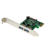  2 Pt PCIe USB 3.0 Card w/ UASP PEXUSB3S24