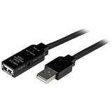 StarTech USB 2.0 active M/W 15m Black USB2AAEXT15M