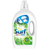 Surf Gel Detergent lichid de rufe Culoare si alb Mountain Freshness 3l