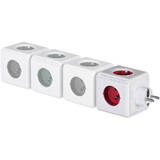 Priza/Prelungitor PowerCube Original Type E 5 AC outlet(s) Indoor Red