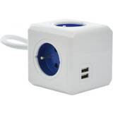 Priza/Prelungitor 2402BL/FREUPC 1.5 m 4 AC outlet(s) Indoor Blue,White
