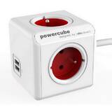 Priza/Prelungitor 2402RD/FREUPC 1.5 m 4 AC outlet(s) Indoor Red,White