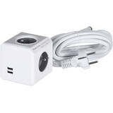 Priza/Prelungitor PowerCube Extended USB E(FR), 3m 4 AC outlet(s)