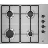 HIBG64120SX Stainless steel Built-in 60 cm Gas 4 zone(s)