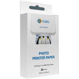 Zink photo paper GG-ZP023-20 for Canon, G&G, Huawei, HP, Polaroid, Xiaomi printers; 50 mm x 76 mm; 20 pcs