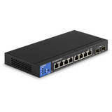 LGS310MPC Managed L3 Gigabit Ethernet (10/100/1000) Power over Ethernet (PoE) Black