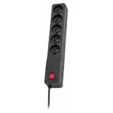 Priza/Prelungitor ZX 510 G-A K.:CZ 5,0M surge protector Black 5 AC outlet(s) 230 V 5 m
