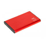 HD-05 Enclosure HDD/SSD Red 2.5"