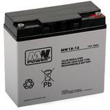 MWS 18-12 Baterie UPS Lead-acid accumulator VRLA AGM Maintenance-free 12 V 18 Ah Black, Grey