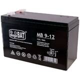 megaBAT MB 9-12 Baterie UPS Lead-acid accumulator VRLA AGM Maintenance-free 12 V 9 Ah Black