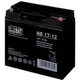 megaBAT MB 17-12 Baterie UPS Lead-acid accumulator VRLA AGM Maintenance-free 12 V 17 Ah Black