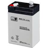 MWS 5-6 Baterie UPS Lead-acid accumulator VRLA AGM Maintenance-free 6 V 5 Ah Black, Grey